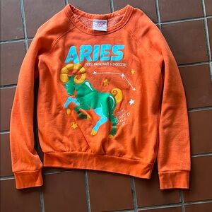 Anthropologie Midnight Rider Aries Sweatshirt